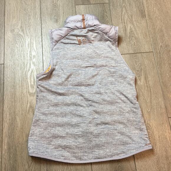 New Balance Thin Puff Vest TCS New York City Marathon Grey / Gold Women Medium - Picture 5 of 6